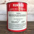 画像3: Vintage  Rumford Baking Powder Tin Can (J449) (3)