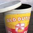 画像9: Vintage Old Dutch Potatochips Tin Can (J455) (9)