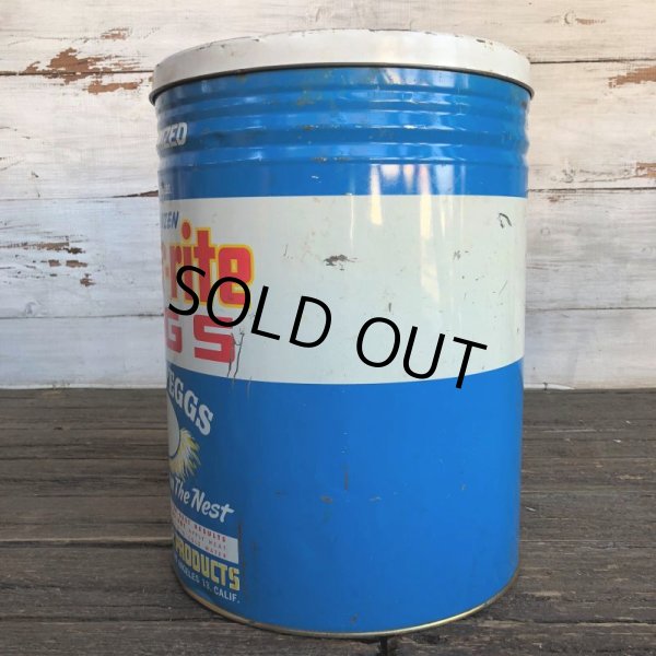 画像4: Vintage Holland Egg Flav-r-rite Eggs Tin Can (J457) (4)