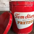 画像9: Vintage Tom Sturgis Pretzel Tin Can (J446) (9)