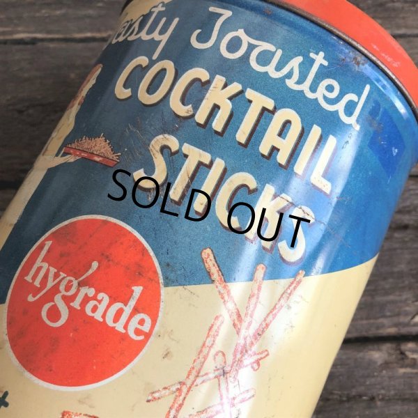 画像6: Vintage Hygrade Jasty Toasted Coktail Sticks Tin Can (J451) (6)