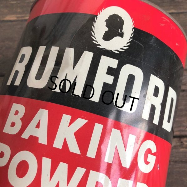 画像5: Vintage  Rumford Baking Powder Tin Can (J449) (5)