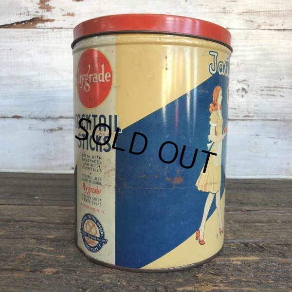 画像2: Vintage Hygrade Jasty Toasted Coktail Sticks Tin Can (J451) (2)