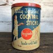 画像1: Vintage Hygrade Jasty Toasted Coktail Sticks Tin Can (J451) (1)