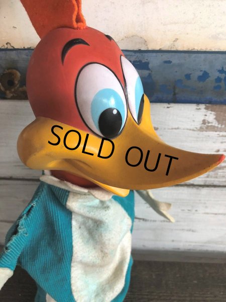 画像3: 60s Vintage Mattel Woody Woodpecker Puppet Doll (J432) (3)