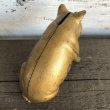 画像9: Vintage ACW Cast Iron Pig  Piggy Bank (J464) (9)