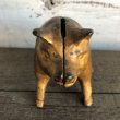 画像8: Vintage ACW Cast Iron Pig  Piggy Bank (J465) (8)