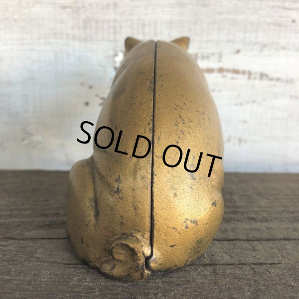 画像3: Vintage ACW Cast Iron Pig  Piggy Bank (J464) (3)