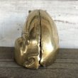 画像4: Vintage Valleau Solid Brass Pig Piggy Bank (J466) (4)