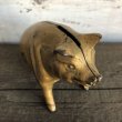 画像8: Vintage ACW Cast Iron Pig  Piggy Bank (J464) (8)