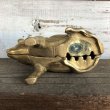 画像8: Vintage Valleau Solid Brass Pig Piggy Bank (J466) (8)