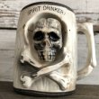 画像8: Vinatge Skull Mug SPIRIT DRINKER! (J679) (8)