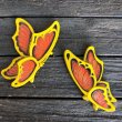 画像2: 70s Vintage Butterfly Wall Deco Set (J688) (2)