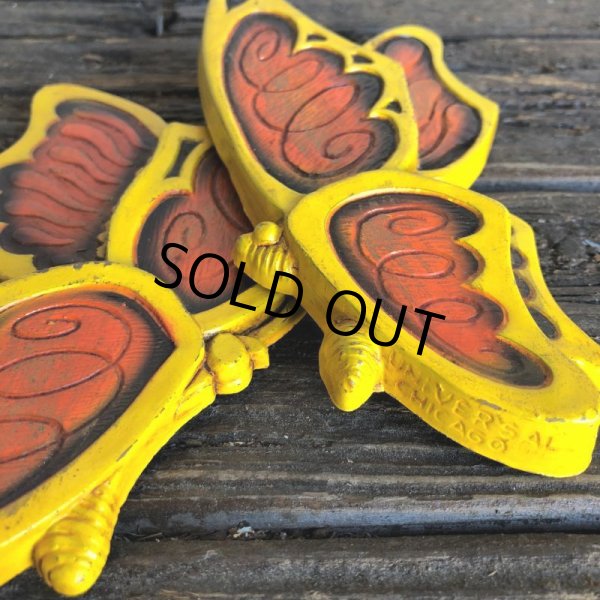画像4: 70s Vintage Butterfly Wall Deco Set (J688) (4)