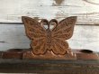 画像4: 70s Vintage Butterfly Wooden Holder (J691) (4)
