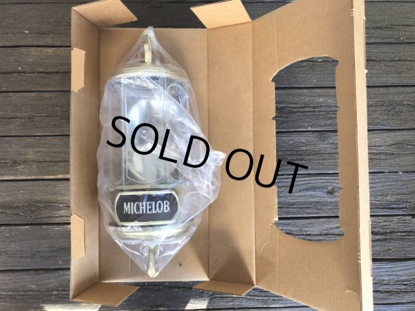 画像3: Vintage Michelob Beer Crystal Backbar Lamp Dead stock (J692) (3)