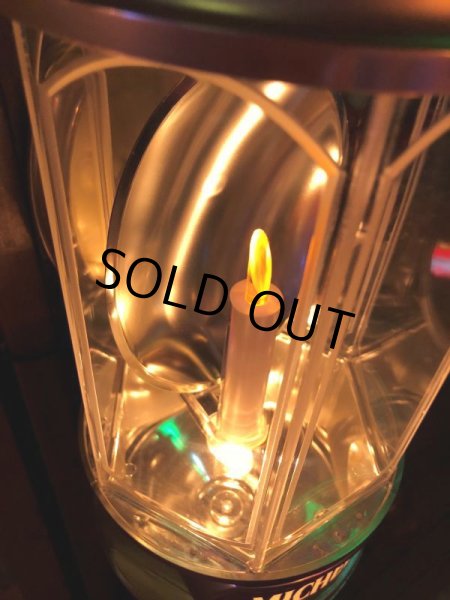 画像11: Vintage Michelob Beer Crystal Backbar Lamp Dead stock (J692) (11)