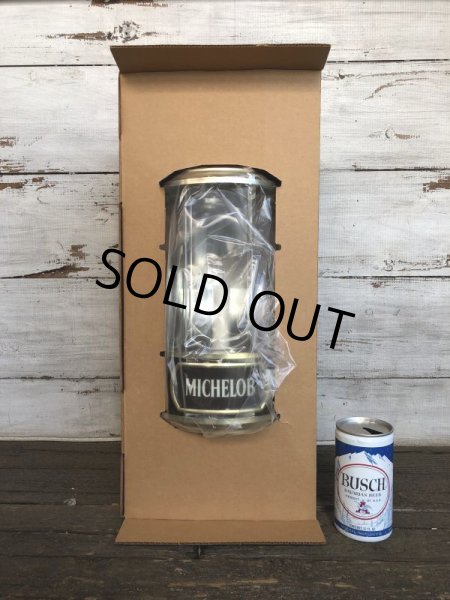画像2: Vintage Michelob Beer Crystal Backbar Lamp Dead stock (J692) (2)