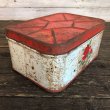 画像3: Vintage Bread Box Tin Rose (J694) (3)