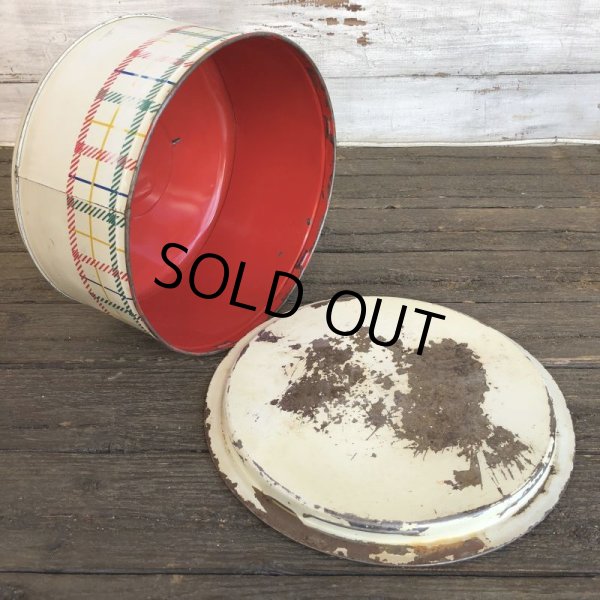 画像7: Vintage Bread Box Tin Flower (J695) (7)