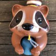 画像8: Vintage Fisher Price Pull Toy Raccoon (J696) (8)