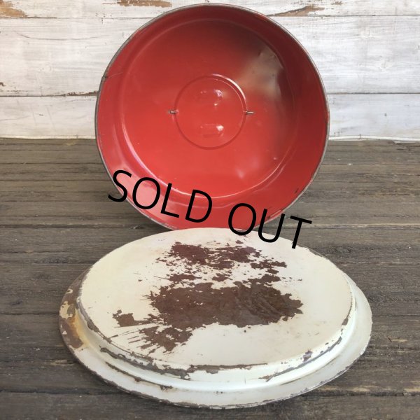 画像8: Vintage Bread Box Tin Flower (J695) (8)