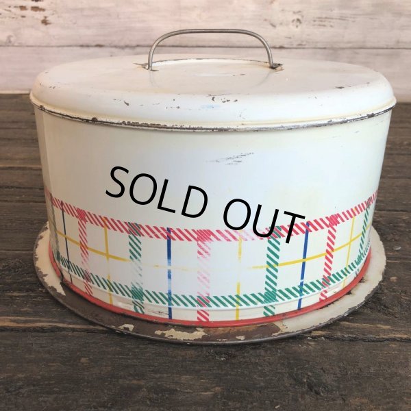 画像4: Vintage Bread Box Tin Flower (J695) (4)