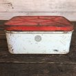 画像6: Vintage Bread Box Tin Rose (J694) (6)