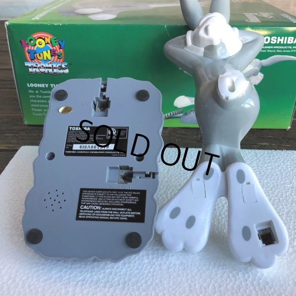 画像5: 90s Vintage Bugs Bunny Telephone (J698) (5)