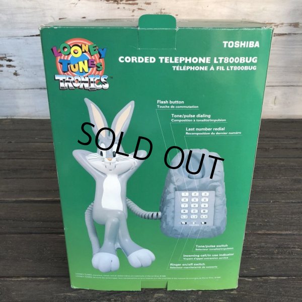 画像9: 90s Vintage Bugs Bunny Telephone (J698) (9)