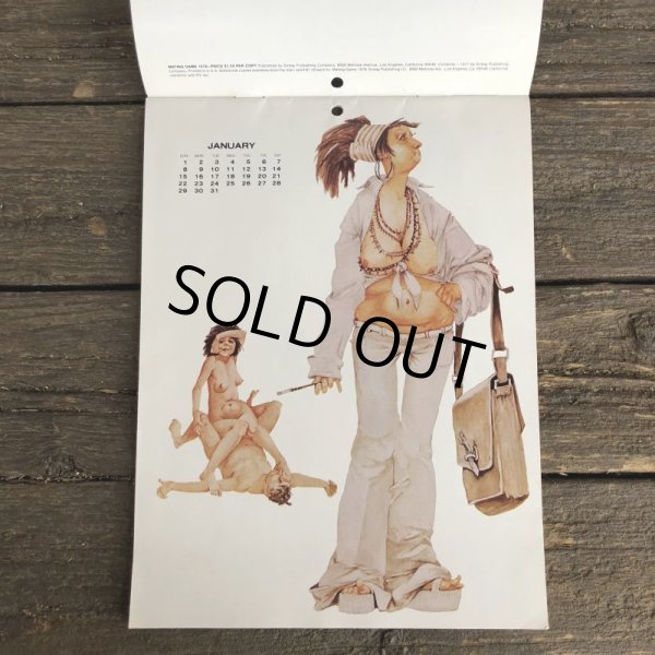 画像3: 70s Vintage Calendar Mating Game 1978 (J707) (3)