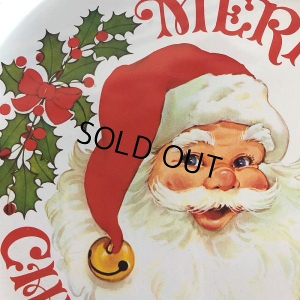 画像5: 70s Vintage Merry Christmas Tin Tray (J706) (5)