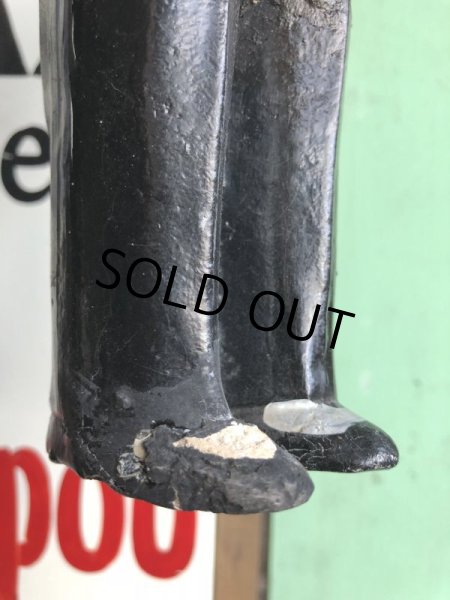 画像5: 40s Vintage Charlie McCarthy Composition Statue (J707) (5)