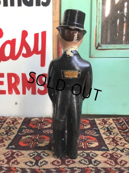 画像3: 40s Vintage Charlie McCarthy Composition Statue (J707) (3)
