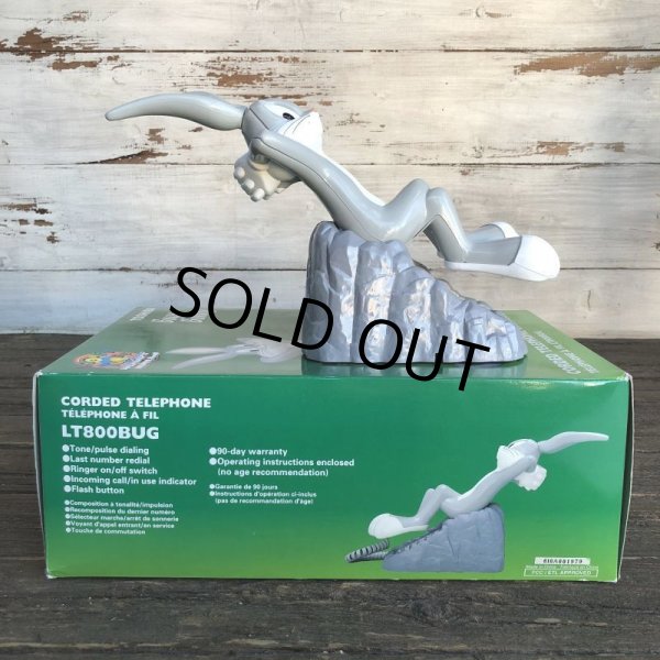 画像2: 90s Vintage Bugs Bunny Telephone (J698) (2)