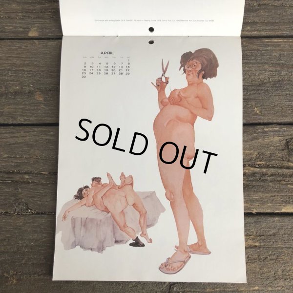 画像5: 70s Vintage Calendar Mating Game 1978 (J707) (5)