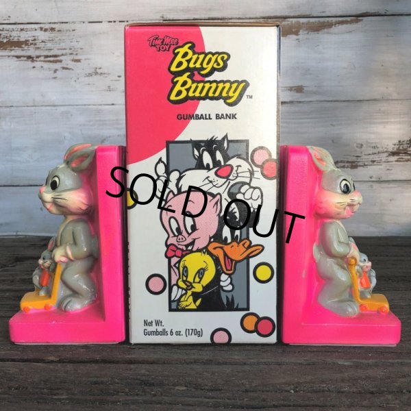 画像5: 70s Vintage WB Bugs Bunny Bookends Holiday Fair Japan (J705) (5)