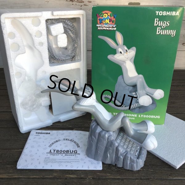 画像1: 90s Vintage Bugs Bunny Telephone (J698) (1)