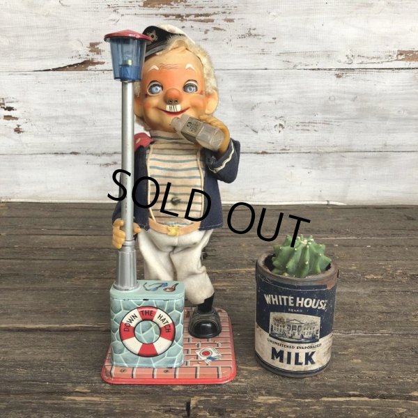 画像1: 60s Vintage Battery Operated The Drinking Captain (J710)  (1)