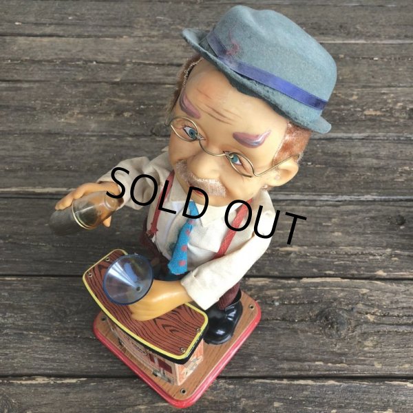 画像6: 60s Vintage Battery Operated Charley Weaver (J712) (6)