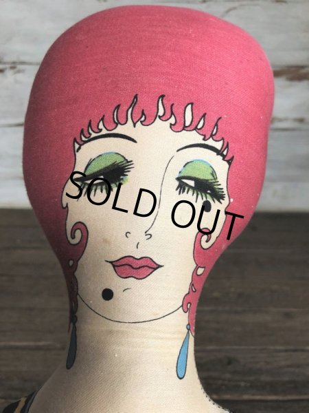 画像11: 70s Vintage Women Pillow Doll (J716) (11)