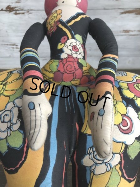 画像10: 70s Vintage Women Pillow Doll (J716) (10)