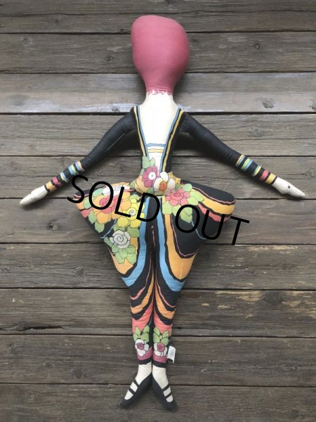 画像3: 70s Vintage Women Pillow Doll (J716) (3)