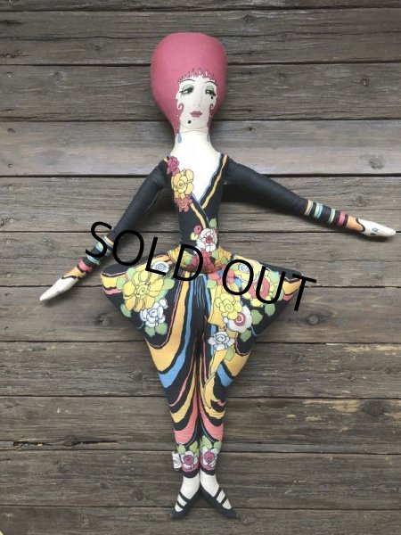 画像2: 70s Vintage Women Pillow Doll (J716) (2)