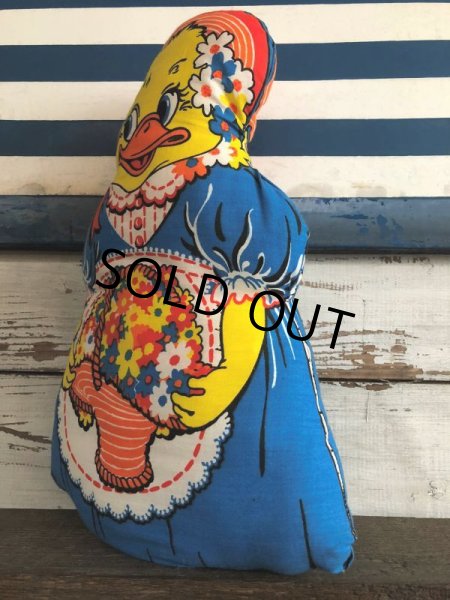 画像3: 70s Vintage Pillow Doll Cute Duck (J713) (3)