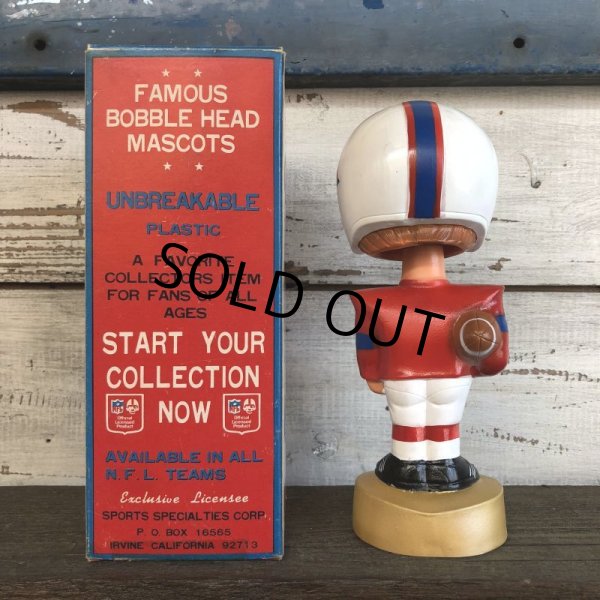 画像2: Vintage NFL Bobble Head Mascots New England Patriots (J754) (2)