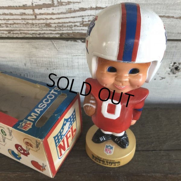 画像6: Vintage NFL Bobble Head Mascots New England Patriots (J754) (6)