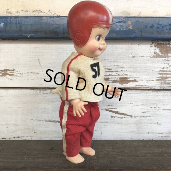 画像4: 50s Vintage American Football Player Mickey Doll (J756) (4)