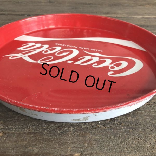 画像9: Vintage Coca Cola Round Tin Tray (J759) (9)