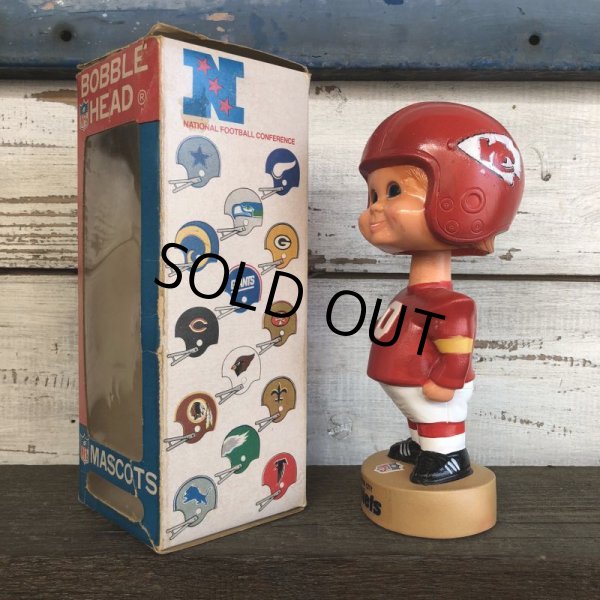 画像2: Vintage NFL Bobble Head Mascots Kansas City Chiefs (J755) (2)